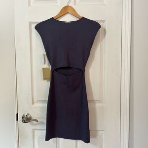 Wilfred Free Cut-Out Mini Dress